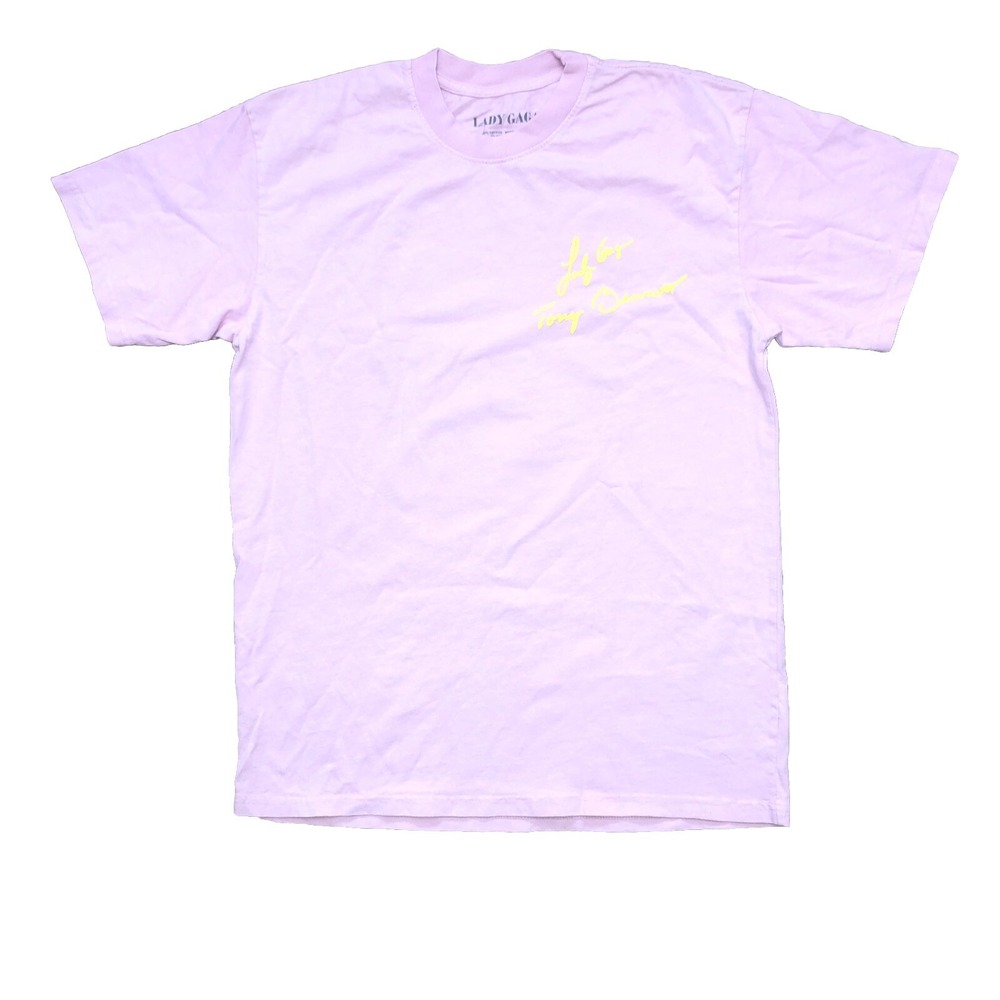 Lady Gaga T Shirt M Pink Love For Sale Tony Bennett Merch NEW - Picture 2 of 7